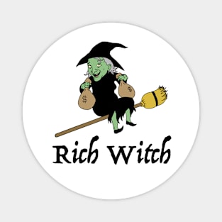 Rich Witch Magnet